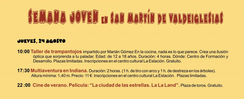 semana joven 2017 jueves