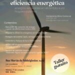 Cartel taller eficiencia energética